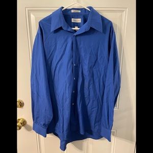 Blue Mens Dress Shirt